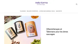 Hello Karma - Plateforme de bien-être et développement personnel